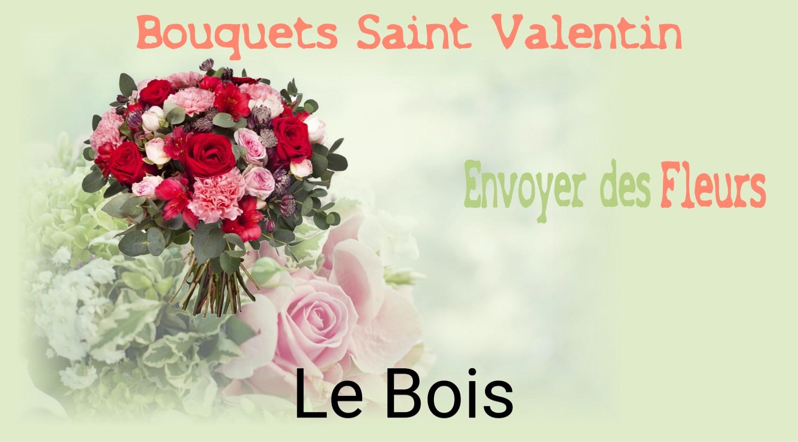 Roses de Saint-Valentin livrées à Le Bois